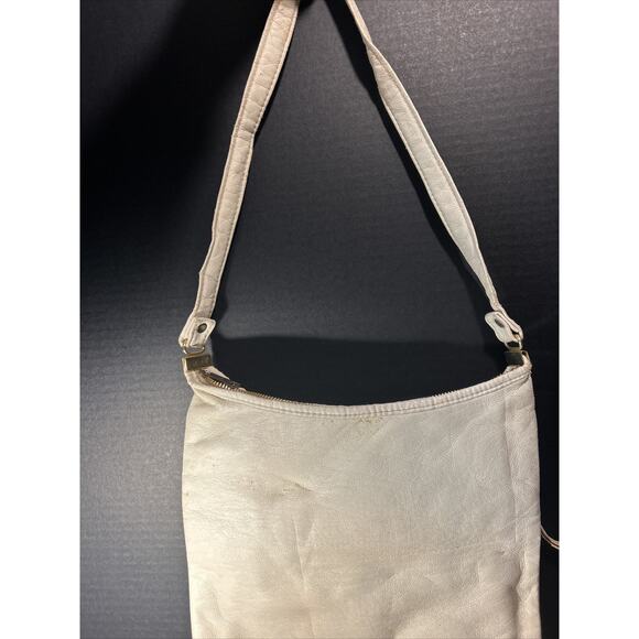 Ralfeaux Leather Purse Mr. Ralph British Hong Kong Cream Navy Red Crossbody Bag - Picture 7 of 12